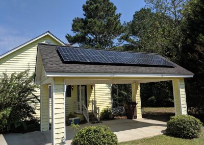 Image 4 - A grid tie system with battery backup made this small home in Moultrie, Georgia NetZero!