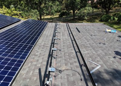 Image 4 - Another grid tie system with battery backup on a home outside of Albany, Georgia.