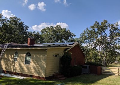 Image 7 - Another grid tie system with battery backup on a home outside of Albany, Georgia.