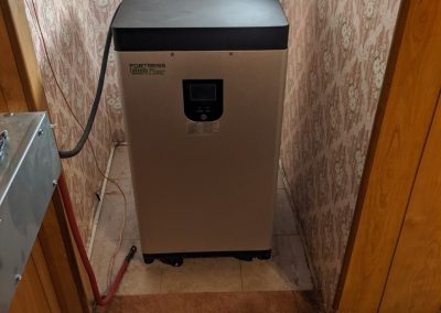 Image 6 - Grid tie and battery backup with a lithium-ion phosphate battery, for this customer in Albany, Georgia.