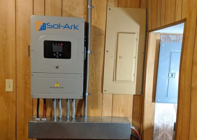 Image 5 - Grid tie and battery backup with a lithium-ion phosphate battery, for this customer in Albany, Georgia.