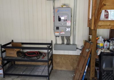 Image 6 - Another large grid tie with battery backup system in Hawkinsville, Georgia.